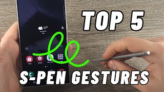 TOP 5 S-Pen Gestures | Galaxy S24 Ultra screenshot 3