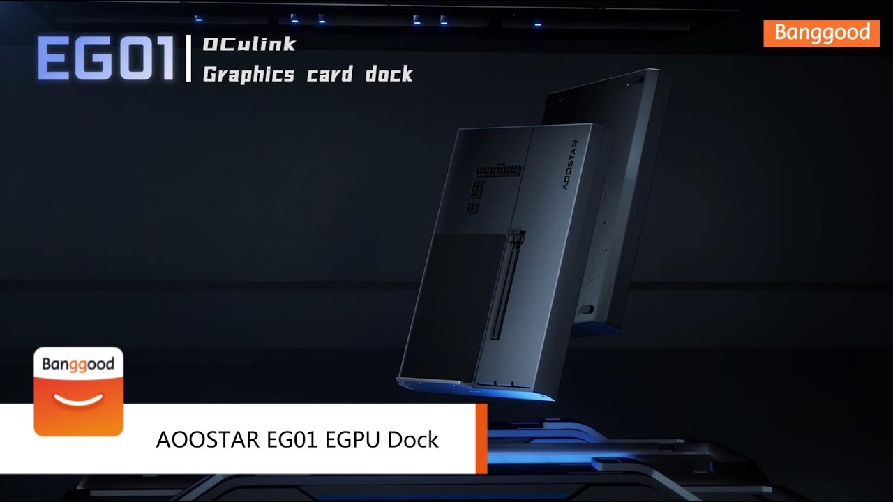 AOOSTAR EG01 EGPU Dock with OCulink Port PCIe 4.0x4 - Shop on Banggood
