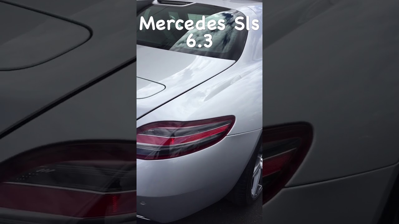 Mercedes SLS 6.3 AMG butterfly doors