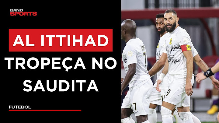 BENZEMA MARCA A FAVOR E CONTRA - GOLS: AL TAAWOUN 1 X 1 AL ITTIHAD | LIGA SAUDITA