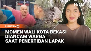 Wali Kota Bekasi Diancam Warga Saat Penertiban Lapak | Lansia Diserang Buaya Liar | Liputan6