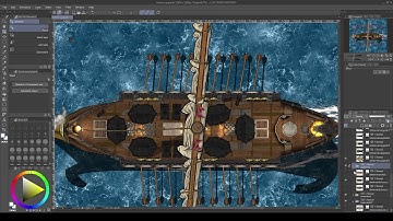 Trireme Battlemap Upgrades Walkthrough. Optimized for Roll20, Foundry VTT. Built with Dungeondraft