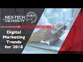 digital marketing trends for 2018