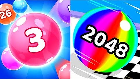 Marble Run 3D-Color Ball Race (51-55) Vs Ball Run 2048 (61-70)