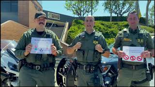 Mission Viejo's virtual Walk Against Drugs student contest announcement!