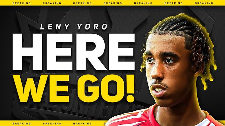 BREAKING! LENY YORO HERE WE GO!