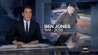 ABC World News Tonight: Remembering Actor/Politician Ben Jones [August 30, 1941 - August 9, 2026]