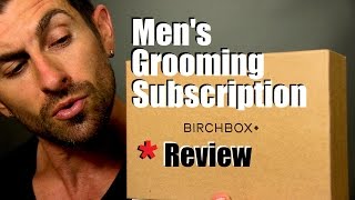 Birchbox Man Grooming Subscription Review | Come Meet Alpha M.