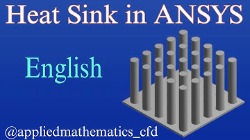 How to create a pin-fin Heat Sink in Ansys | English