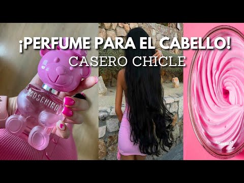 😯PERFUME PARA EL CABELLO CASERO, CHICLE MEGA  FABULOSO😲🍭🍒#cabelloperfecto #cabellohermoso #perfume 
