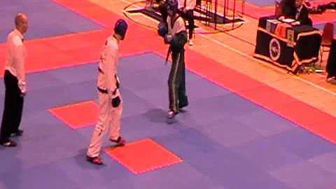 Philip Whitlock in the Irish International champio...