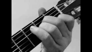 Video thumbnail of "(Acordes de Guitarra Oye cómo Va)."