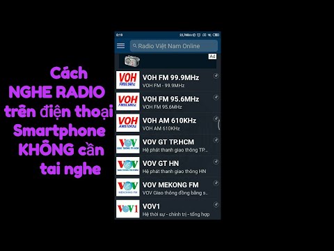 Video: Cách Nghe Radio Trực Tuyến Miễn Phí