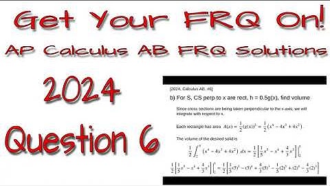 AP Calculus AB - 2024: #6