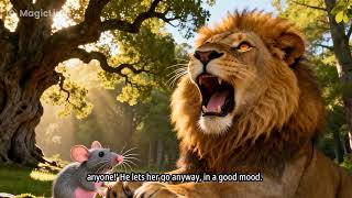 Leo and the Tiny Friend | Heartwarming Lion & Mouse Story for Kids | 3D Animated Moral Story