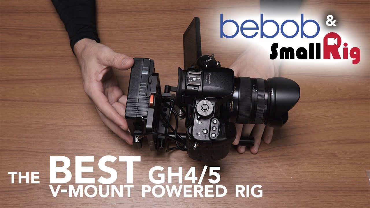 New The BEST GH5 (or GH4/GH3) V-Mount Powered Setup