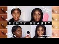 FENTY BEAUTY REVIEW: FOUNDATION KEPT ME OIL-FREE FOR 9+HRS & IS SMILE-LINE PROOF🤔😱😍| KAISERCOBY