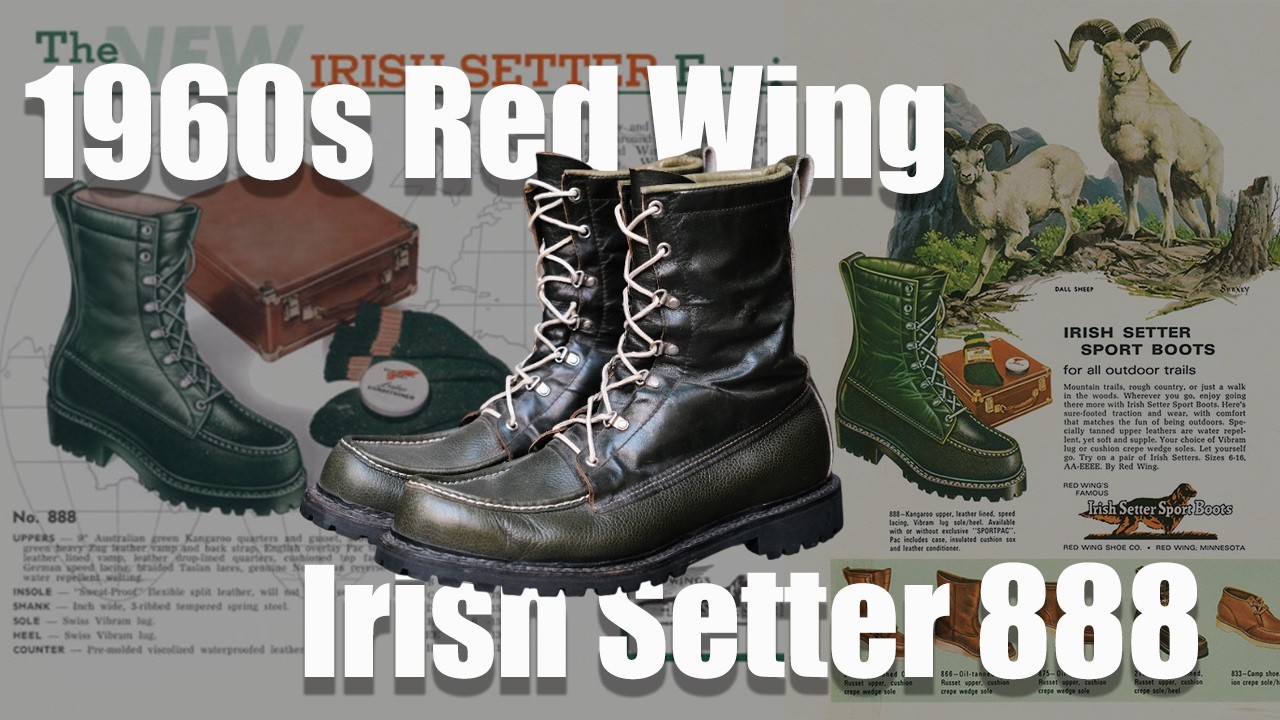 <Boot藏私 Vol. 12 - 1960s Red Wing Irish Setter 888>