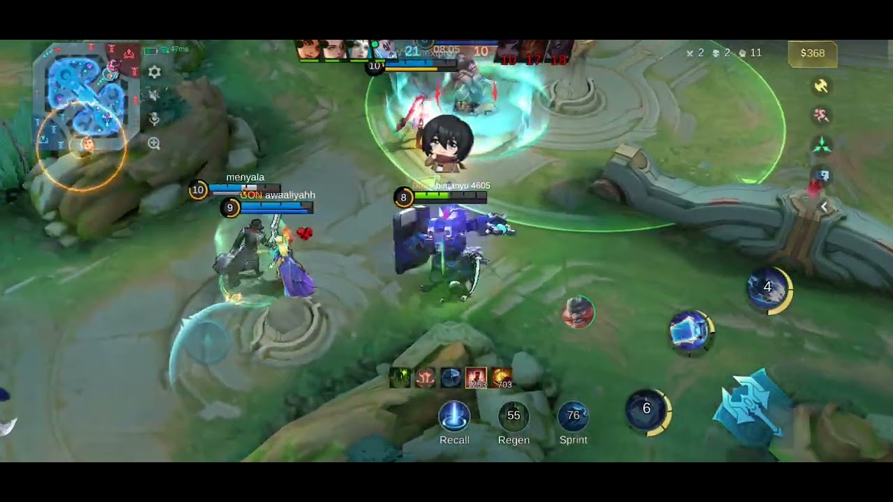 Ending yang GG 😎#mlbbviral #gaming #minnions 