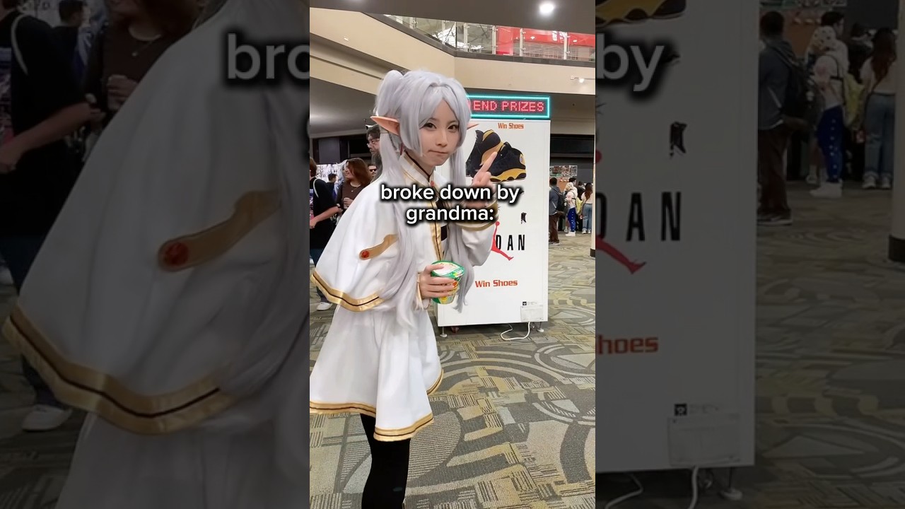 Frieren will always break it down for you 🕺 [Cosplay] #frieren #anime #cosplay