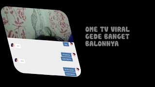 VIRAL TIK TOK MAIN OME TV GEDE BANGET. INI PENJELASANNYA