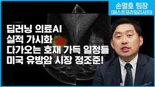 딥러닝 기반 글로벌 돈 싸그리 끌어모을 대한민국 의료AI 이 종목! 호재 만발 대기중입니다 (ft. 손열호 팀장) #모닝 스탠바이