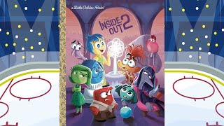 Disney Pixar Inside out 2 a little golden book kids book read along