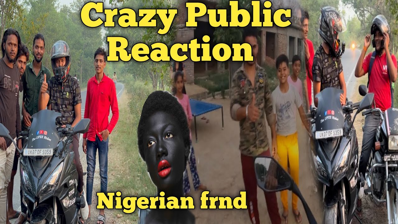 Crazy Public Reaction On Ninja 1000 | Nigerian frnd ke aate hi dhamaka