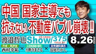 中国 国家主導でも 抗えない不動産バブル崩壊‼ / 平安保険がHSBCに分社化を示唆 香港から西側の火がまた消える【渡邉哲也show】375  Vol.3 / 20220826