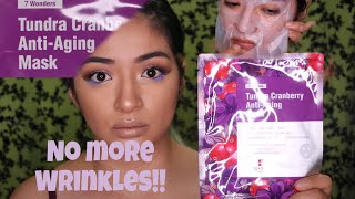 Tundra Cranberry Anti-Aging sheet mask???