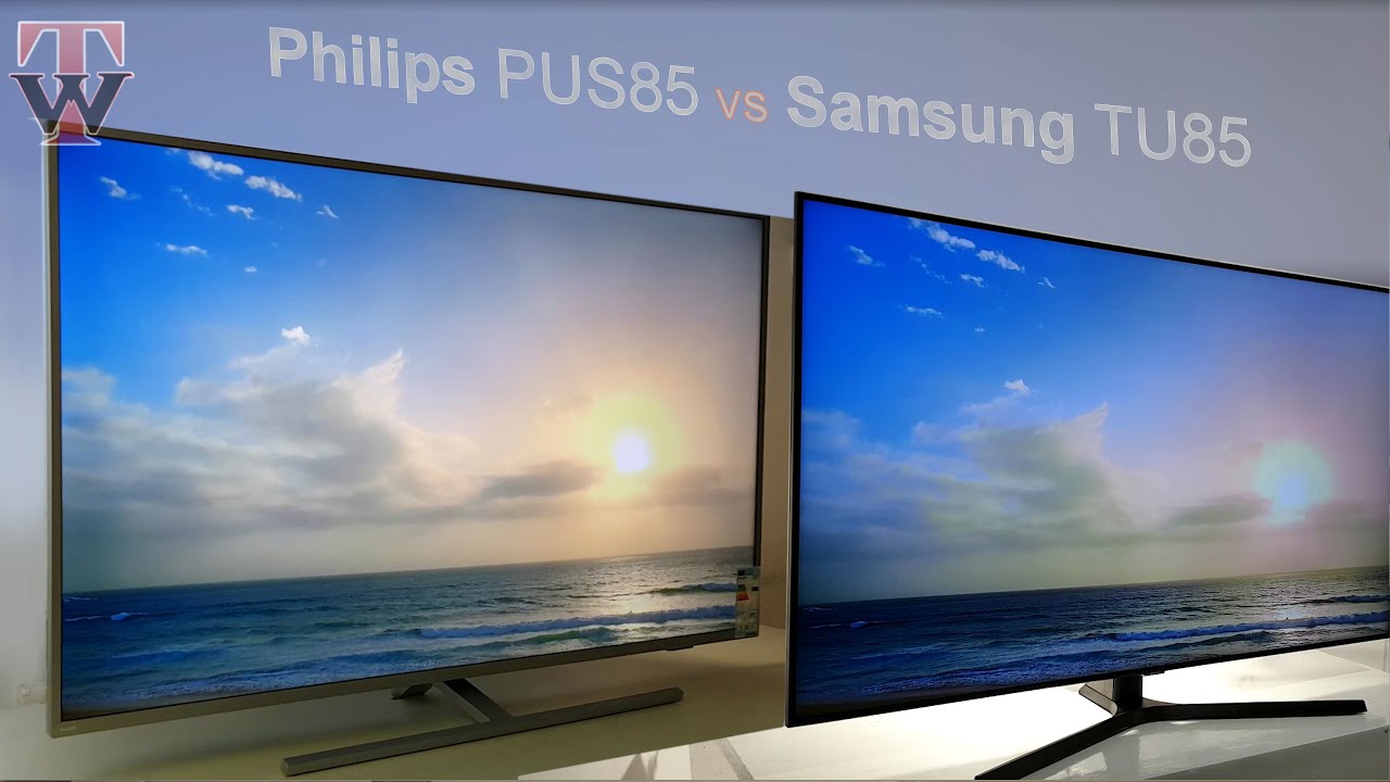 escalate Fictitious bride Philips PUS8505 vs Samsung TU8500 Smart TV - YouTube