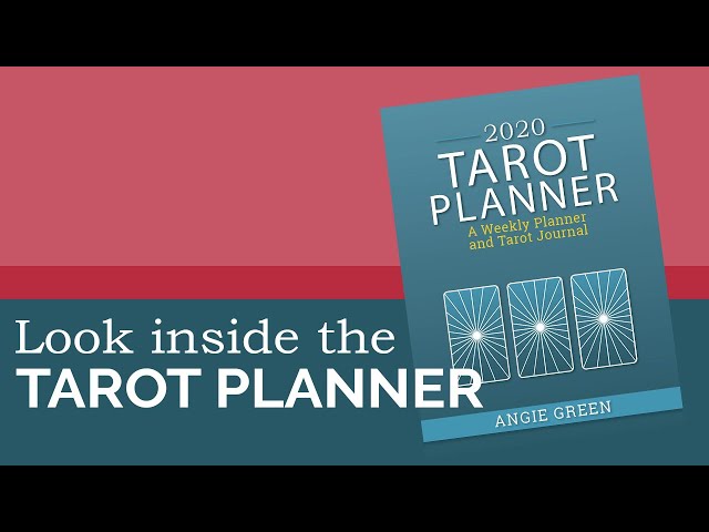A Walk-Through of the 2020 Tarot Planner and Journal from The