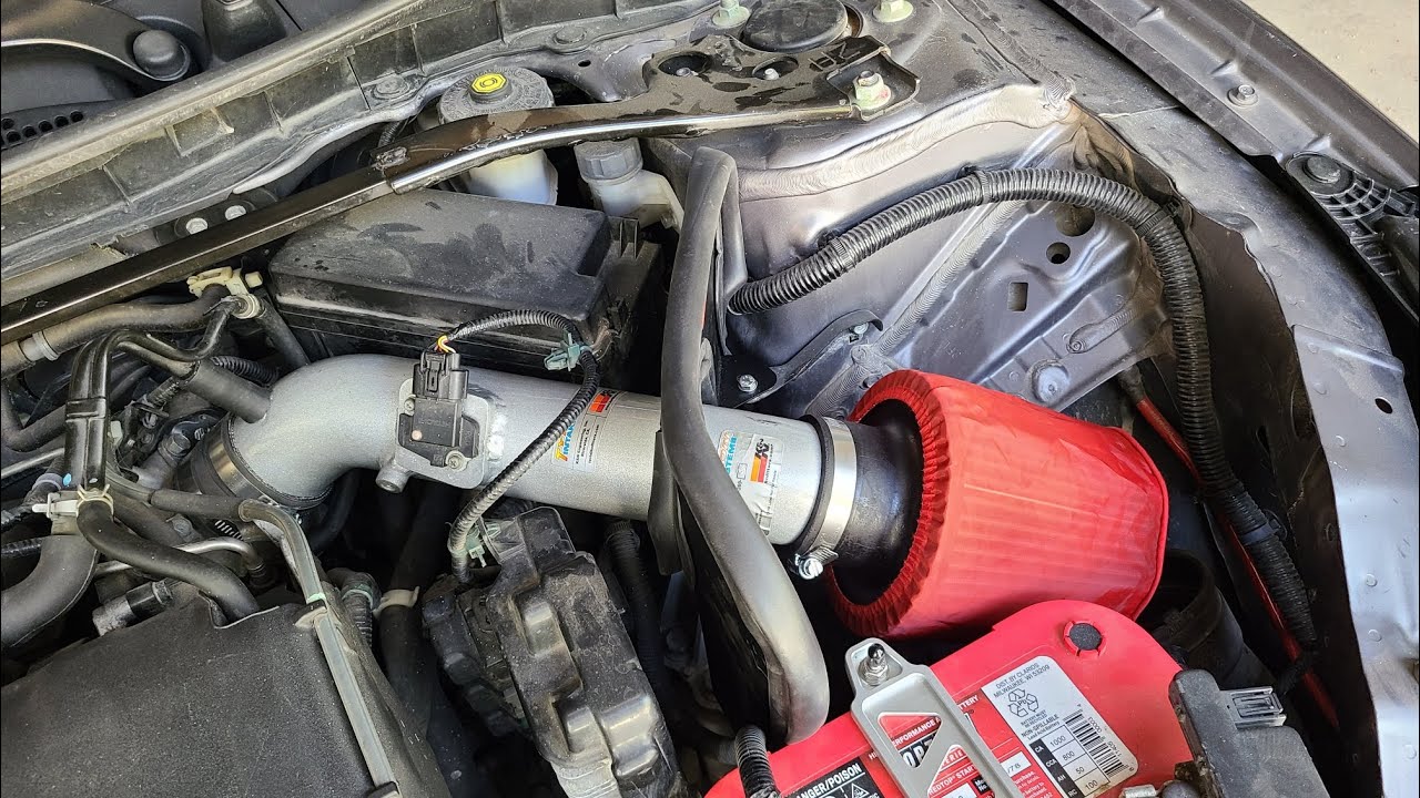 2015 Honda Accord Sport 2.4L K&N Typhoon Cold Air Intake YouTube