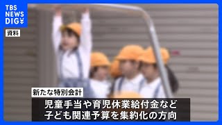 “異次元の少子化対策”めぐり　子ども関連予算で政府が新たな特別会計創設の検討を開始｜TBS NEWS DIG
