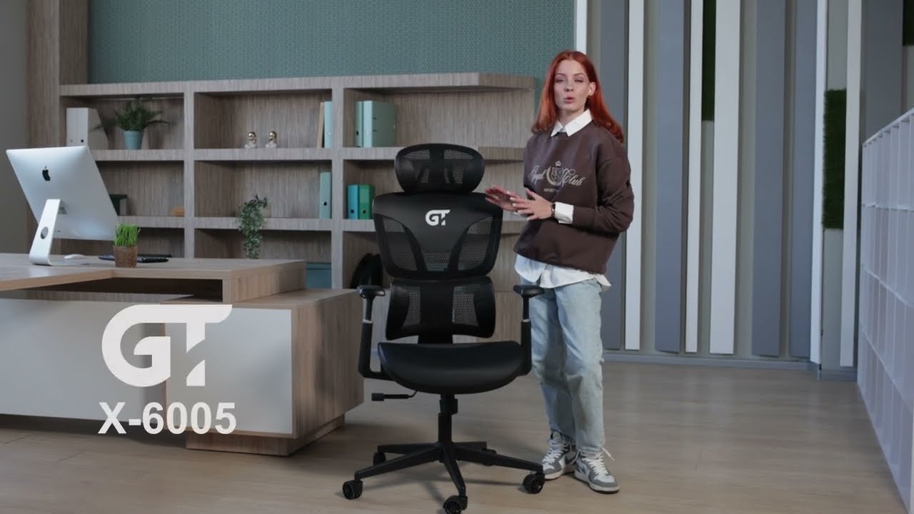 Геймерское кресло GT Racer X-6005 Black