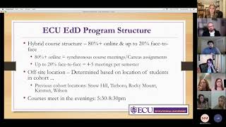 ECU EdD Info Session 2023