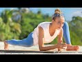 20 min yoga for hips legs  lower back  increase flexibility  strength while releasing tension