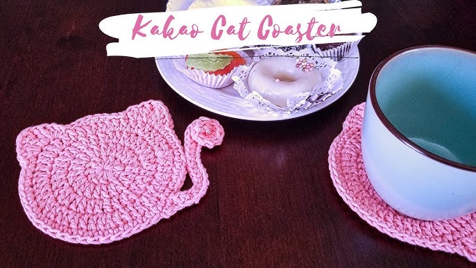 Cat Coasters Pattern – Crochet 365 Knit Too