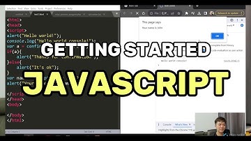 Getting Started and Input/Output with JavaScript (Web Development Basics)