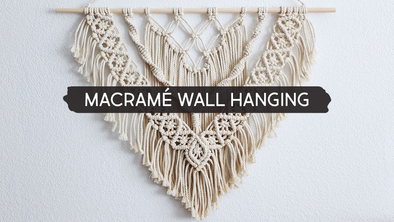 21 Free Step-by-Step Macrame Wall Hanging Patterns (Beginner Friendly!)