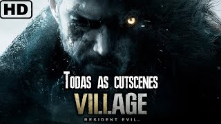 RESIDENT EVIL VILLAGE - Todas as Cutscenes! Dublado em PT-BR