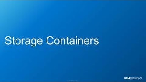 Dell PowerStore: Storage Provisioning