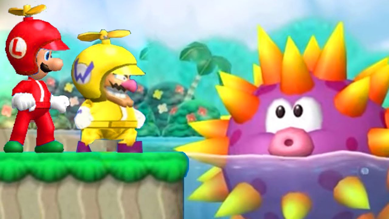 DU Super Wario Bros 2 Player Hard Mode 11 YouTube