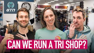 GTN Take Over A Triathlon Shop | Will The Wheels Fall Off?