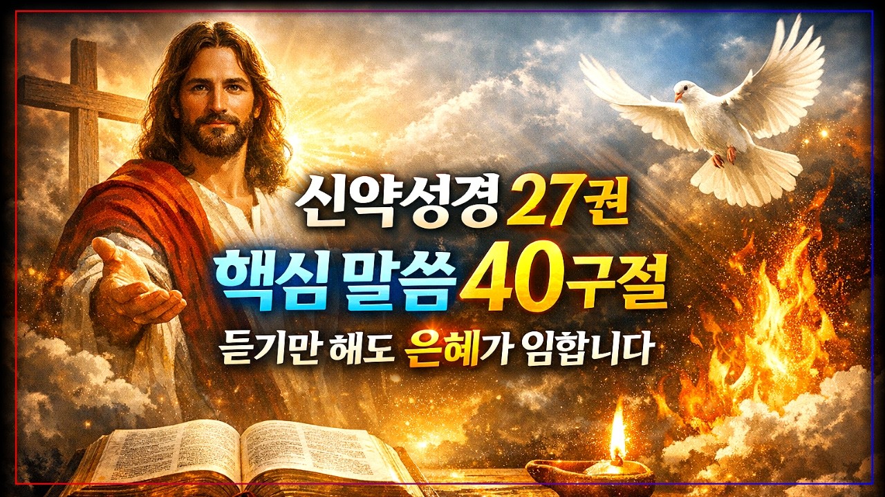 신약 27권 속 성령충만을 부르는 핵심 말씀 40구절