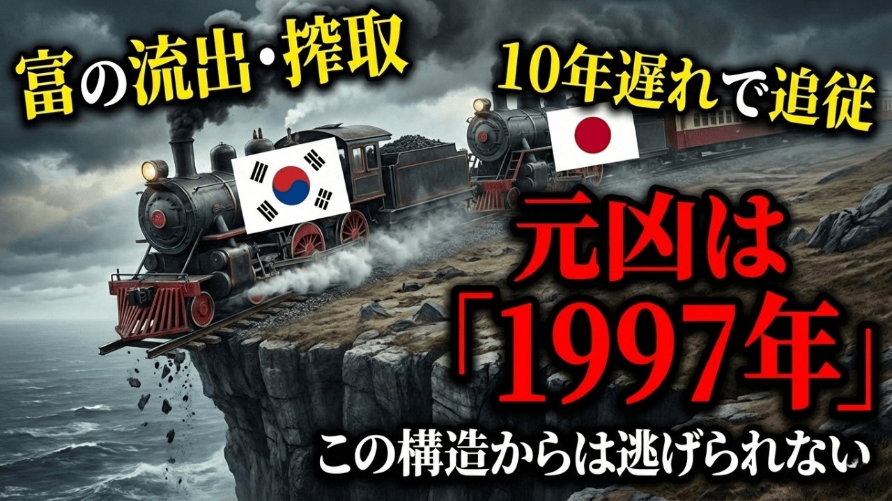 【②韓国経済/完全解説（後編）】国家の決算書が暴く「黒字倒産」と富の流出システム。「1997年の呪い」と同じ道を歩む日本経済 〜不動産・新自由主義〜