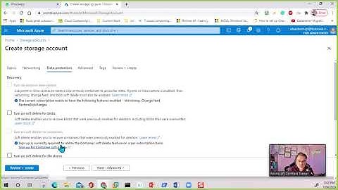 Create & Configure Azure Storage Account