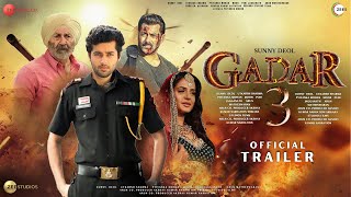 Gadar 3 The Katha Ends - Official Trailer Sunny Deol Utkarsh Sharma Ameesha Patel New Updates