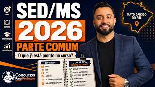 SED/MS 2026: o MAIOR salário do Brasil! Para concurso de professor da rede estadual.