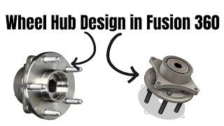 Wheel Hub Design in Fusion 360